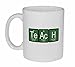 Produktbild CUI- Mugs Teach on Green Chalkboard Periodic Table of Elements Mug