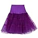 Produktbild Makefortune 1950 Petticoat Reifrock Unterrock Petticoat Underskirt für Rockabilly Frauen Mesh Gaze Rock Dance Rock Süßigkeit Farben Hohe Qualität Gefaltete Gaze Kurzen Rock Tanzen Rock