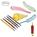 Produktbild Shinehalo 100PCS Latex 12 Zoll Balloons mit Pumpe Sortierte Farbe, Perfekt für Partys, Geburtstage, Clowns und Hochzeit, Feier, Valentinstag (Rocket)