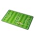 Produktbild Tipp-Kick Frühstücksbrett, Brettchen mit Dekor Tipp-Kick Fußballfeld in grün 23,5x14,5x0,2 cm aus Melamin