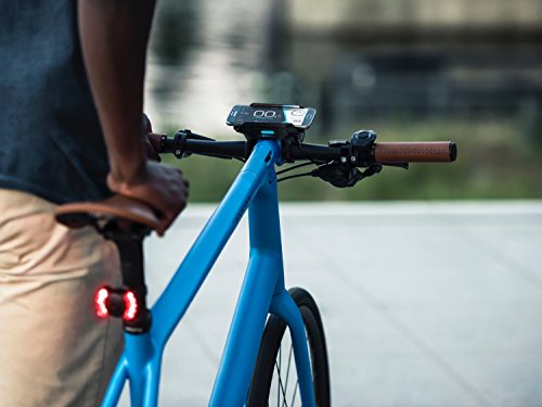 COBI mit Frontlicht und Rücklicht – innovatives Fahrradsystem mit 3D Navigation, universal Handyhalterung, Alarmanlage, Klingel, Fahrradcomputer GPS App - 4
