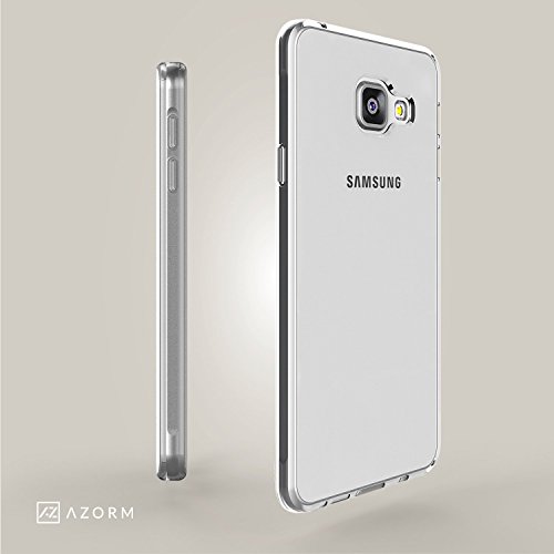 Funda Galaxy A5 2016 5 2 Azorm Crystal Edition - Gel de Silicona TPU Fina Flexible Transparente Resistente a los ara azos en su parte trasera Amortigua los golpes Antideslizante - Protector de Pantalla HD - funda protectora anti-golpes para Samsung Galaxy A5 2016 Funda Galaxy A5 2016 5 2 Azorm Crystal Edition - Gel de Silicona TPU Fina Flexible Transparente Resistente a los ara azos en su parte trasera Amortigua los golpes Antideslizante - Protector de Pantalla HD - funda protectora anti-golpes para Samsung Galaxy A5 2016