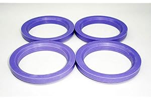 Centradores 4 LLANTA 76-57.1 Aros para Llantas AEZ ALUTEC Anzio ATS DEZENT DOTZ Enzo MAK Matrix PALTIN Raiden Rial SPEEDLINE TSW