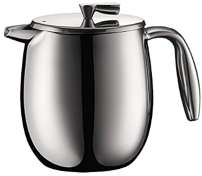 Bodum 11055-57 Bodum Columbia Cafetière à Piston 4 Tasses 0,5 L Inox Satiné