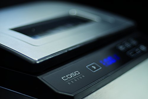 CASO SV900 Sous Vide Garer, perfektes Vakuum garen im Wasserbad für bis zu 5 Portionen, Niedertemperaturgarer 30°C bis 90°C in 0,1°C-Schritten - 4
