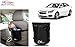 Auto Pearl - Semi Cylindrical Premium Make Cloth Car Bin Dustbin - Chevrolet Cruze LS RS.324.00