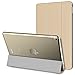 Produktbild JETech iPad Pro 9.7 Hülle Schutzhülle Etui Tasche Abdeckung Ledertasche mit Durchschaubar Rückseite für Apple iPad Pro 9.7 Inch mit Automatischen Schlaf / Wake (Gold)