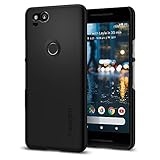 Spigen Coque Google Pixel 2, [Thin Fit] [Ultra Mince] Anti-Rayure, Finition matte [Noir] Coque Etui Housse pour Google Pixel 2 (F16CS22277)