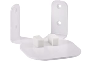 SX-Concept® - Wandhalterung für Sonos One/Sonos One SL/Sonos Play 1 | Eck-Variante | super Raumklang & platzsparend | Made in Germany weiß