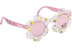 CERDÁ LIFE'S LITTLE MOMENTS Lunettes de soleil Minnie Mouse Premium - Blanc et rose - 4,8x12,2x12,5 cm - Lunettes de soleil enfant - fabriquées en polycarbonate et acrylique - Produit Original Fabriqué en Espagne