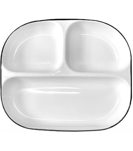 Vaisselle de cuisine réutilisable Sync ded Dish,assiettes à portions pour adultes,3 Vaisselle de cuisine réutilisable Sync ded Dish,assiettes à portions pour adultes,3