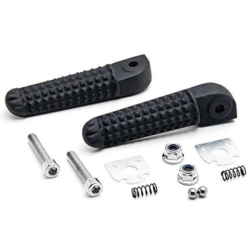 Rider Rear Passenger Footrests Foot Pegs Motor Foot Rests 2PCS Fit For Yamaha YZF R6 2003 2004 2005 2006 2007 2008 2009 2010 2011 2012 2013 2014