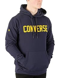 felpa converse rossa e blu