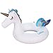 Produktbild Sable aufblasbares Einhorn Schwimmring für Pool Party Strand Schwimmspaß Aufblasbare Schwimmhilfe für Erwachsene Kinder 190 x 110 x 103 cm Luftmatratze
