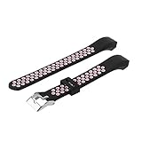 Dabixx  Ersatzarmband aus Silikon,Watch Strap für Fitbit Alta HR/Alta-Ersatz - Rosa