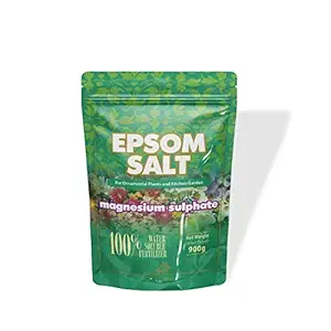 DIVINE TREE Epsom Salt Magnesium Sulfate for Speed Up Plant Growth Vegetables & Plants Nutrient - 900 Gm