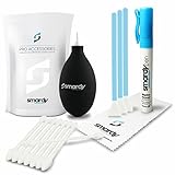 Sensor Cleaning Swab microfibra 16mm - La limpieza profesional para todo tipo de formato APS-C sensor de fotograma CCD / CMOS (sensor de anchura 16 mm) y de alta calidad óptica UV lentes de filtro. Con este conjunto se puede limpiar la cámara por poco dinero varias veces. Hisopo de limpieza (16 mm): Los hisopos son perfectos para la limpieza en húmedo o en seco profesional - Los palos tienen pequeños mini-canales que aseguran una distribución uniforme del líquido de limpieza