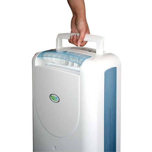 EcoAir Luftentfeuchter Trockenmittel MK5 Classic mit Ionisator und Silber Filter – 7 L / Tag, weiß, DD122EE-CLASSIC - 3