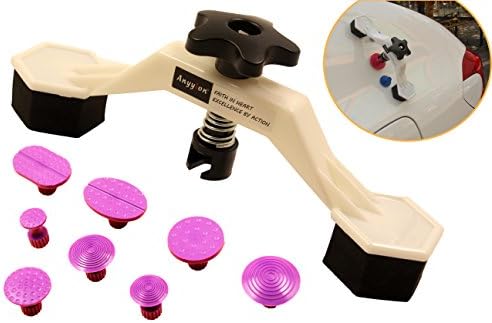 Anyyion® 2017 New Arrival Pops a Dent Remover Tools with 8 PCS Glue Tabs (New Pops A Dent + 8 PCS Glue Tabs)(9PCS)