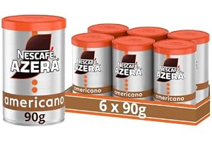 Nescafe Azera Americano Instant Coffee 90 g (förpackning med 6)