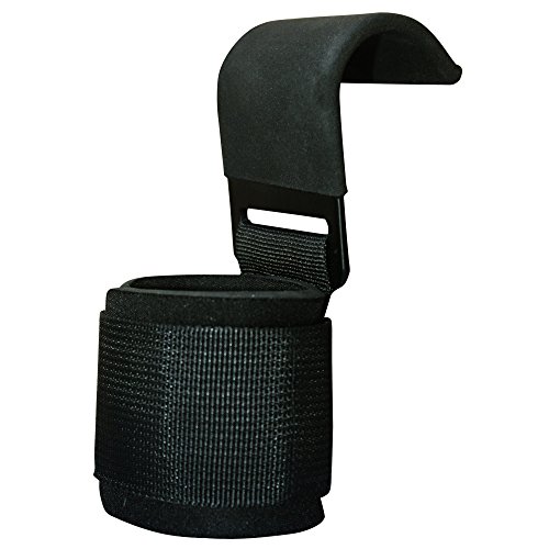 Power Gewichtheben Training Gym Gurte Haken Bar Handgelenkstütze Aufzug Handschuhe Grip - 5