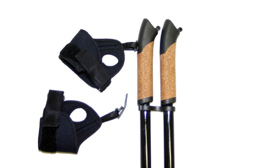 Wolf Black Pole, Nordic- Sport- Stöcke für Schneeschuhwandern, 140cm – Bild 3