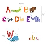 Decowall DA-1503A Tier-Alphabet Wandsticker Wandaufkleber Wandtattoo Kinderzimmer - 6
