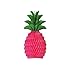Produktbild Party Pro Ananas, Noppenschaum-Papier Seide, rosa neon/grün, 31 x 14 x 14 cm
