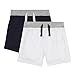Bluezoo Kids Pack Of Two Babies Navy And White Linen Blend Shorts 3-6 Months