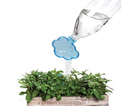 Youdoit PE790 - Cabeza de aspersor, de plástico, diseño Nube, Color Azul Claro