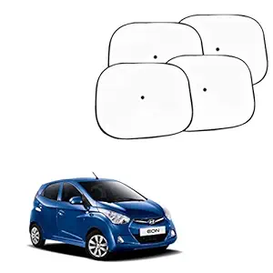 Car Window Shade, Auto Sunshade for Blocking UV Ray and Protecting Sunshade for Hyundai Eon (Set of 4)