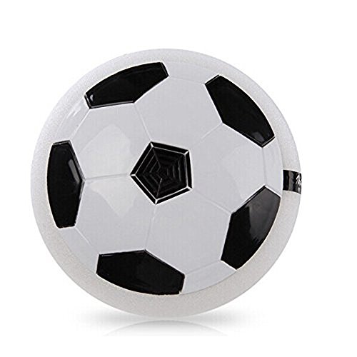 ARSUK Air Power Soccer Hover Disc Led Ball Light-up Children's Hover Glide Football Disc Indoor or Outdoor Toy by