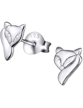 Laimons Kids Kinder-Ohrstecker Kinderschmuck Fuchs glanz Sterling Silber 925