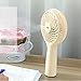 Produktbild bingT Handventilator Tragbarer, Mini Lüfter, USB Ventilator Aufladbarem batteriebetriebener Ventilator, Handkühlung Wasser Spray Misting Fan Mist für Büroraum Outdoor Haushalt Reisen Beach (Weiß)