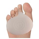 Dreamerd Metatarsal Pads, 2 Pairs Ball of Foot Gel Pads Cushions Forefoot Pain Relief Metatarsal Cushions