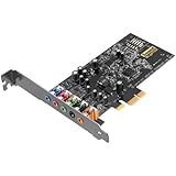 Creative Blaster Audigy Fx 5.1 PCIe Sound Card with SBX Pro Studio