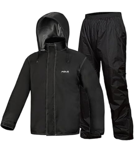 Regenanzug Herren Wasserdicht - Outdoor Regenkleidung Mit Kapuze