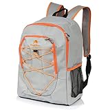 COOLE SACHE: aus schmutzabweisendem Polyester I Innere der Kühltasche ist mit wasserdichtem PEVA-Material ausgekleidet und bietet hohen Auslaufschutz I Isolierender Dämmstoff für angenehme Polsterung und lange Kühlzeit I Einfache Reinigung