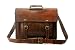 Produktbild HLC Echtes Leder Messenger Cum Laptop-Kreuz-Körper Satchel Brown Aktentasche