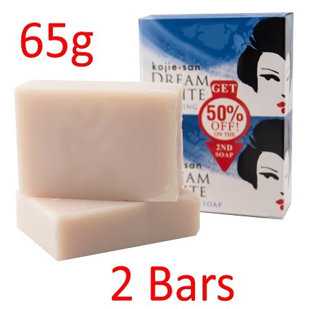 Kojie San Dream White Anti-Aging Soap - 65g + 1 YouLookLight screen/ phone cleaning cloth
