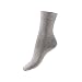 Produktbild GoWell Med X-Static - Socken mit antimikrobieller Silber-Faser - ideal bei Diabetes, Allergien, Fußgeruch, Fußschweiß und senbsiblen oder temperaturempfindlichen Füßen - Größe II - Farbe grau