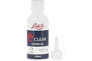 Lister Shearing R15 Clear Clipper Oil 250ml - Clear, 250ml