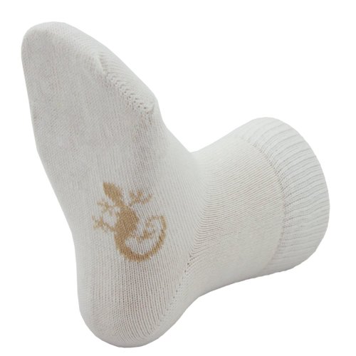 Little Grippers Light Cream Baby Socks (0-6 Months) with Stay On Technology