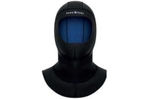 Aqua Lung Seawave Flex - Cagoule de plongée 3/1 mm, néoprène extensible, durable, joint facial personnalisable, ventilation unique et boucle de suspension pour séchage facile.