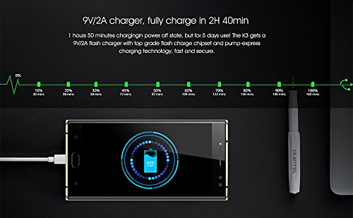 Oukitel K3 Smartphone 4G, 5.5