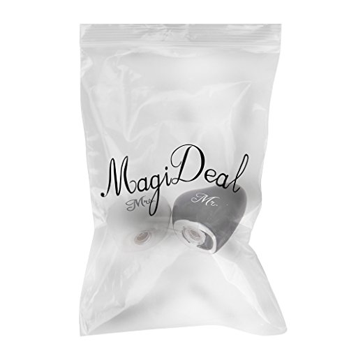 2Pcs Herr und Frau Keramik Hearz Salz Pfefferstreuer Dekor für Hochzeit Geschenk - 2