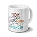 Produktbild Städtetasse Vöhringen - Design "Famous Cities in the World"-Design