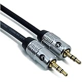 Fisual Install Series 3.5mm Stereo Jack Cable - 2m (Ideal for car aux In / iPod / iPhone / MP3)