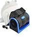 Price comparison product image MAXTUF Car Fan, Electric Cooling Fan Not Heated Car Air Circulator Bladeless Fan 12V 2-Speed Low Noise Portable Desktop Cooler with Cigarette Lighter for Vehicle Truck RV SUV or Boat
