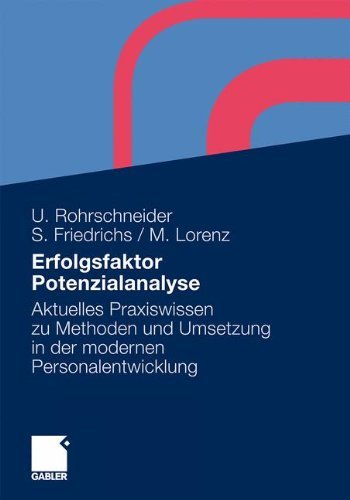 Erfolgsfaktor Potenzialanalyse: Aktuelles Praxiswissen zu Methoden und Umsetzung in der modernen Personalentwicklung
